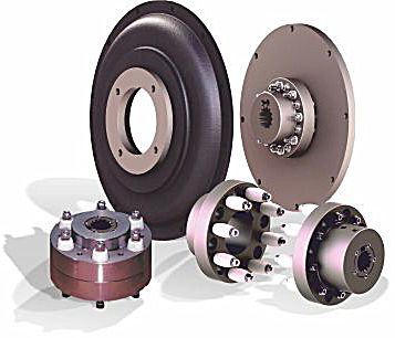 ATEX compliant 'JXL' torsionally resilient couplings, of pin and bush design