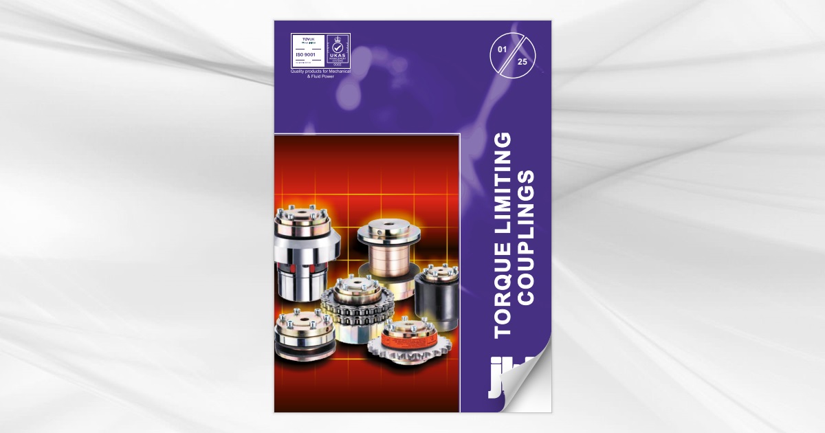 Torque limiting couplings available from jbj Techniques Limited