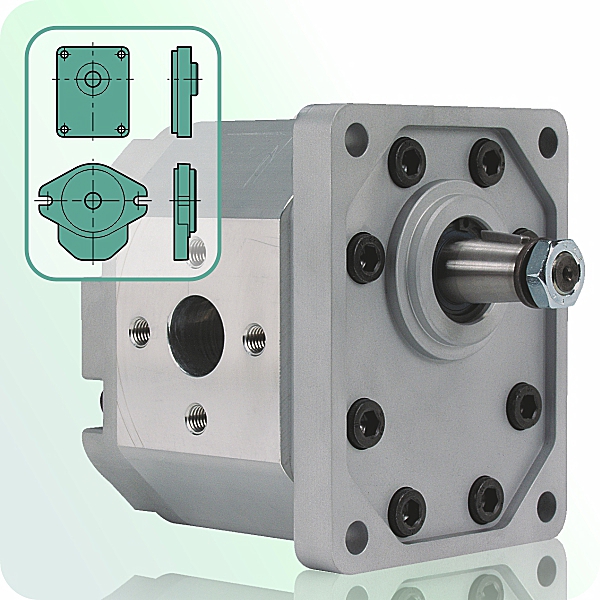 ALP3 series hydraulic gear pump