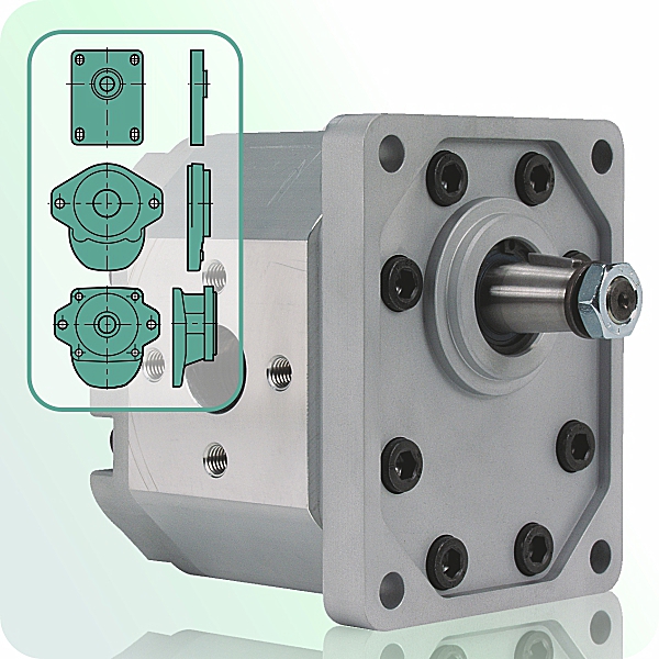 ALP4 series hydraulic gear pump