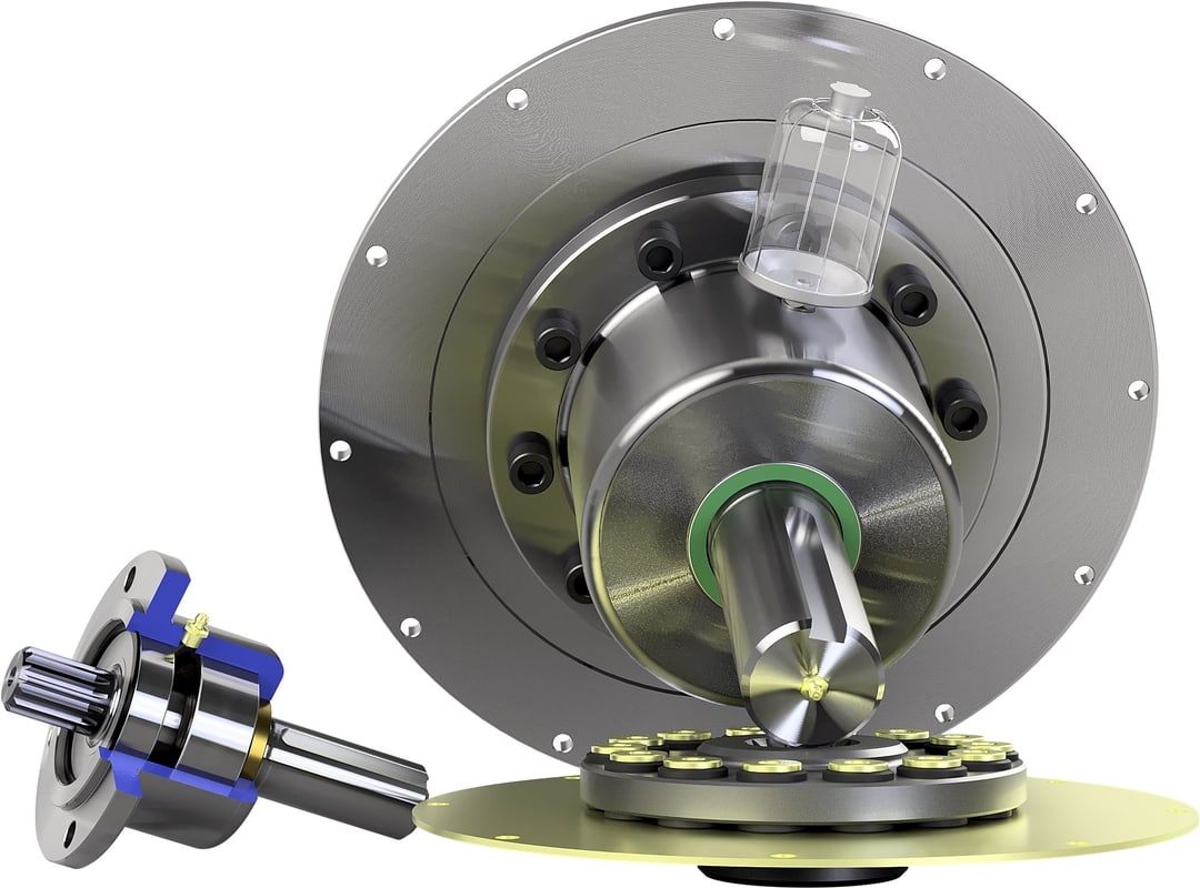 Bearing Supported Stub Shafts designed for side load applications