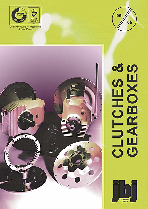 Clutches and gearboxes technical specification catalogue