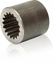 Spline rigid shaft couplings