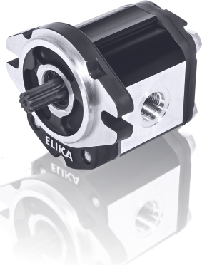 Elika low noise, high efficiency gear pump