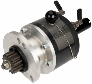engine flywheel turning mechanism