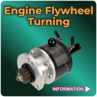 Link to Engine Flywheel Turning Mechanism