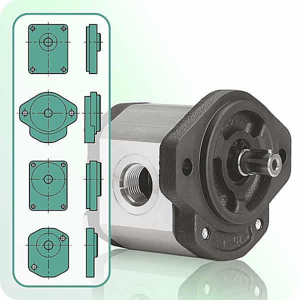 GHP1 series hydraulic gear pump