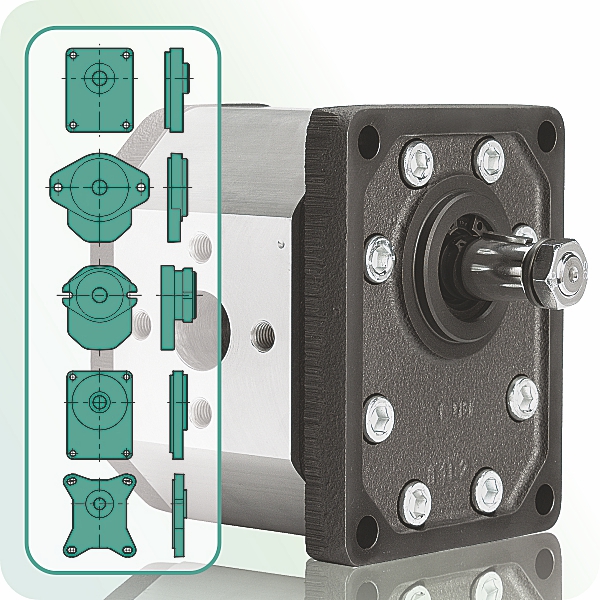 GHM3 series hydraulic gear motor