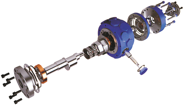 hydraulic motor exploded diagram