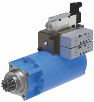Pneumatic starter for diesel engines and turbines