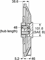 Pump mounting for Deutz® FL 1011 - Shown with LK 100