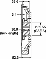 Pump mounting for Kubota Super 03 - Shown with LK 80