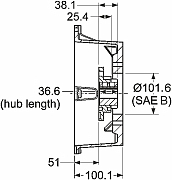 Pump mounting for Kubota Super 05 - Shown with LK 80