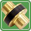 SIT brass with elastic spider couplings
