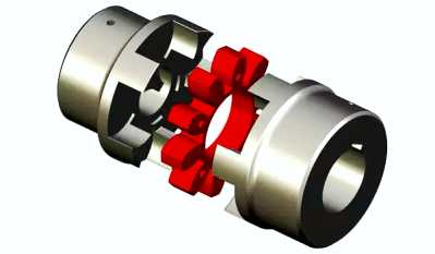 Set screw hub design of spider / jaw couplings