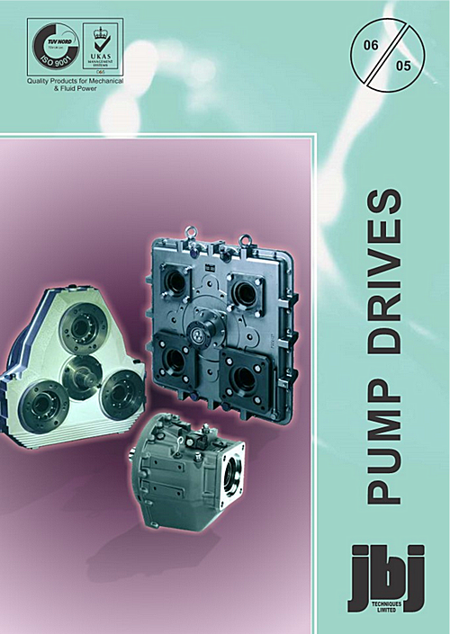 Pump drives tech spec brochure