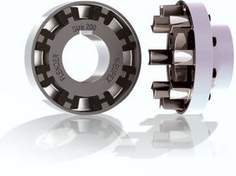 ATEX compliant torsionally flexible claw couplings, N-Eupex