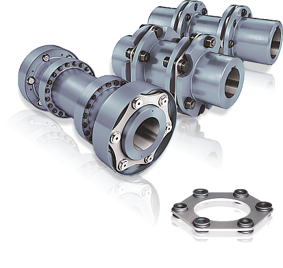 Disc type couplings for mechanical power transmission available from jbj Techniques Limited