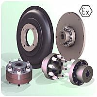 муфты: механическая передача мощности антистатическая JXL, взрывозащищенная муфта с сертификацией ATEX по запросу